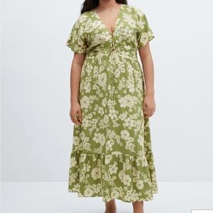 Sold out MANGO floral dress
